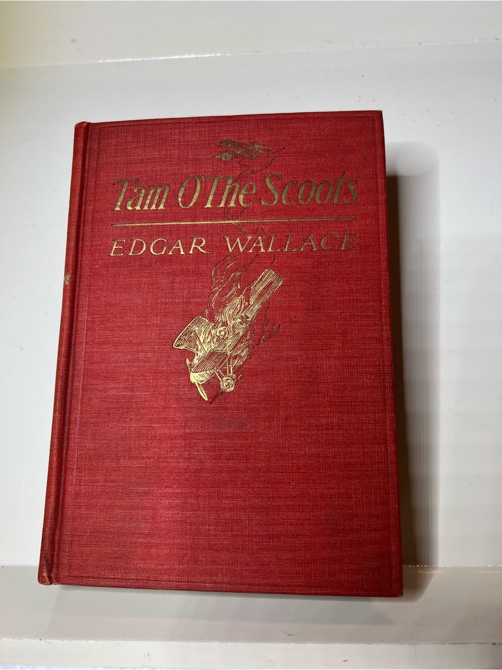 Tam O' The Scoots by Edgar Wallace - Red Clothbound Hardcover
